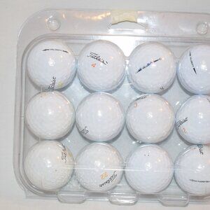 NIP 12 Assorted Titleist Velosity Golf Balls 1 Dozen